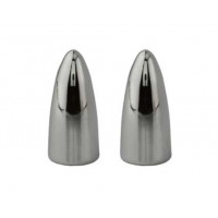 Valve Cap Metal Spike - Chrome