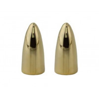 Valve Cap Metal Spike - Gold Tone