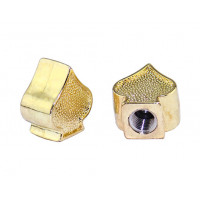 Valve Cap Spade - Gold Tone