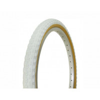 20 x 1.75 Comp III Style Tread Tire - White/Gum Sidewall