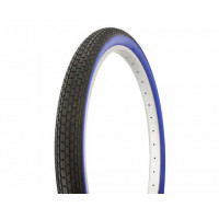 26 x 2.125 Brick Tread Tire - Black/Blue Sidewall