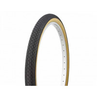 26 x 2.125 Brick Tread Tire - Black/Gum Sidewall