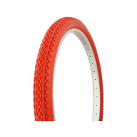 26 x 2.125 Heavy Diamond Tread Tire - Red