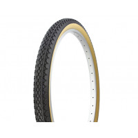 26 x 2.125 Heavy Diamond Tread Tire - Black/Gum Sidewall