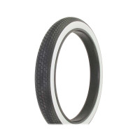 26 x 3.00 Big Brick Tread Tire - Black/White Sidewall