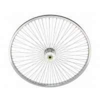 26 Inch Hollow Hub 72 Spoke Radial Wheel - Chrome
